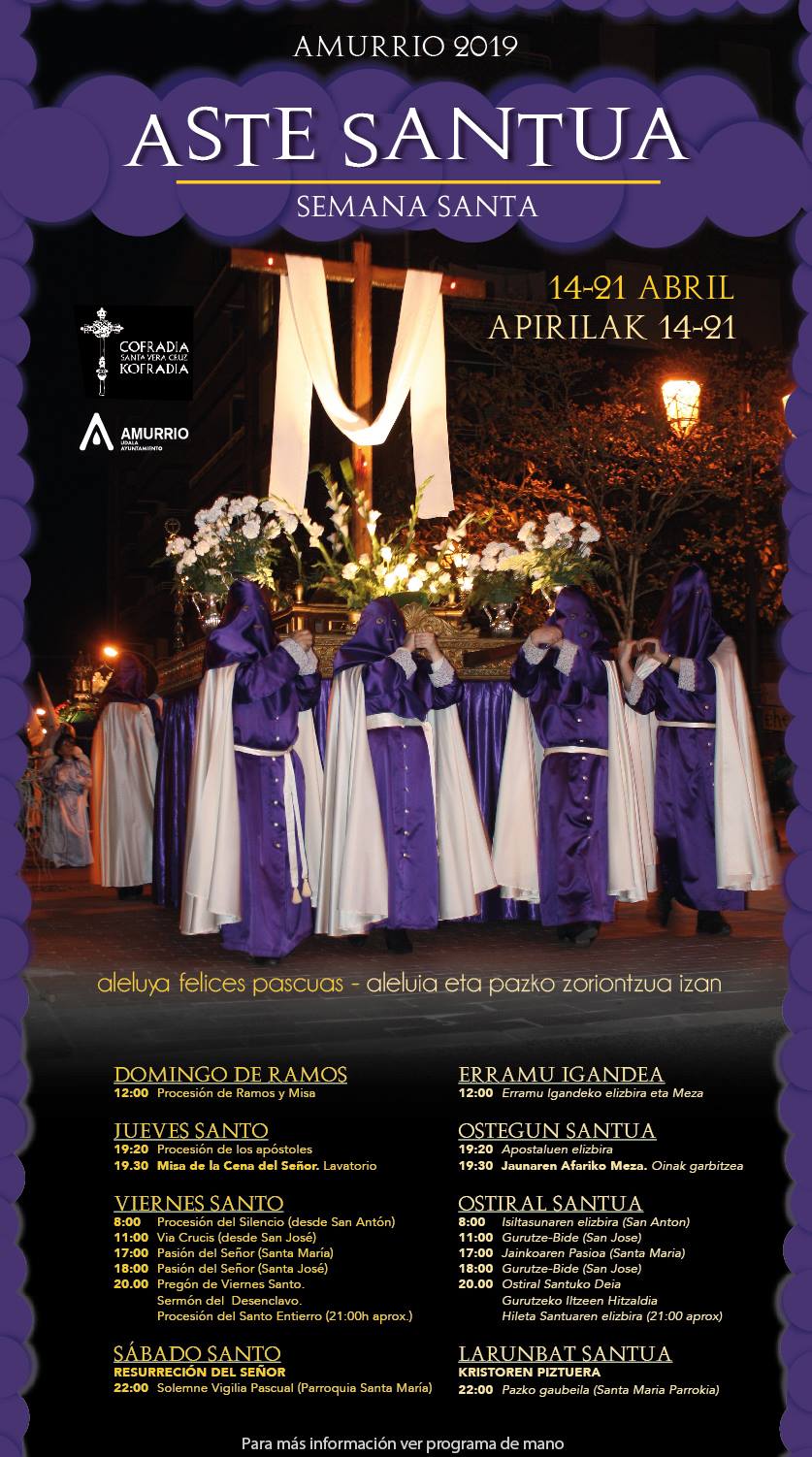 Semana Santa en Amurrio 2019 Amurrio
